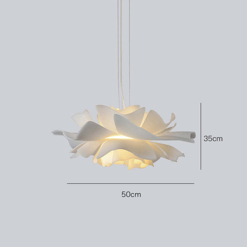 Suspension Bella Fleur - Lampe Moderne en Métal et Acrylique, Design Floral