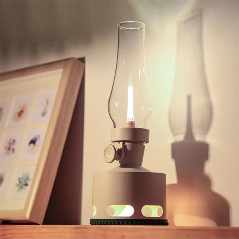 Lampe Vintage LED – Lampe à pétrole rétro avec technologie LED moderne