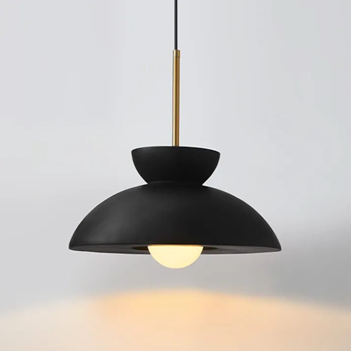Lampe Pendante Nordic Simple Augustus – Design Minimaliste en Métal et Résine