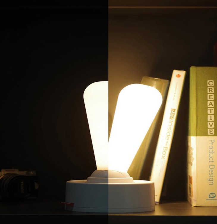Lampe de Table à Commutateur Rétro - Design Minimaliste et Pratique avec Fonctionnement à LED