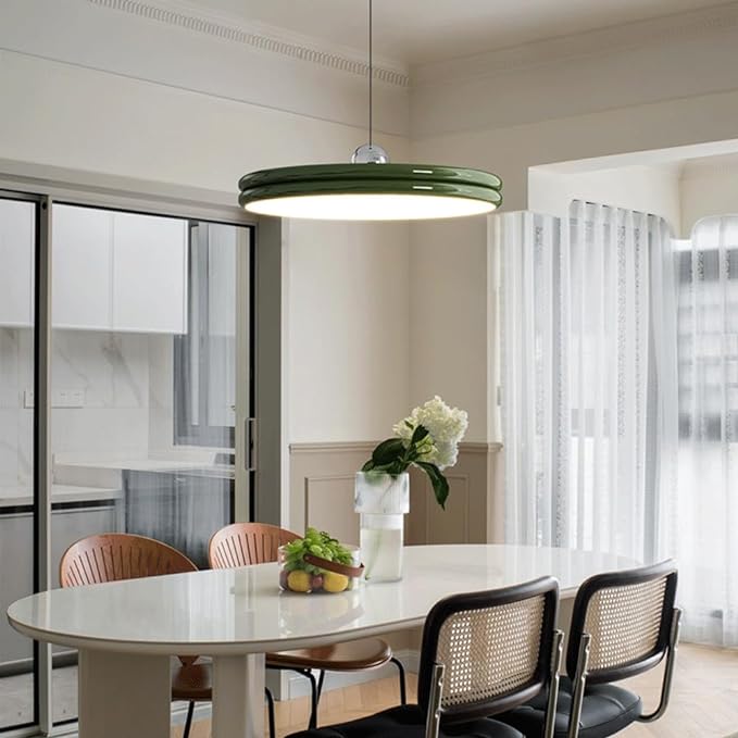 Suspension Moderne LED avec Dimmable et Longueur de Câble Ajustable - Lampe Pendante en Métal et Acrylique