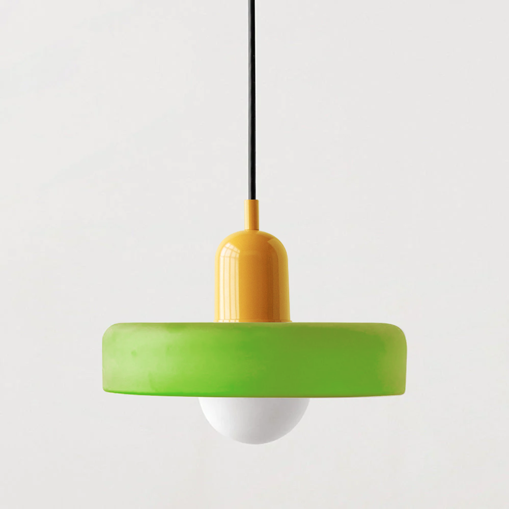 Suspension Bauhaus - Lampe Moderne en Verre, Design Élégant et Fonctionnel