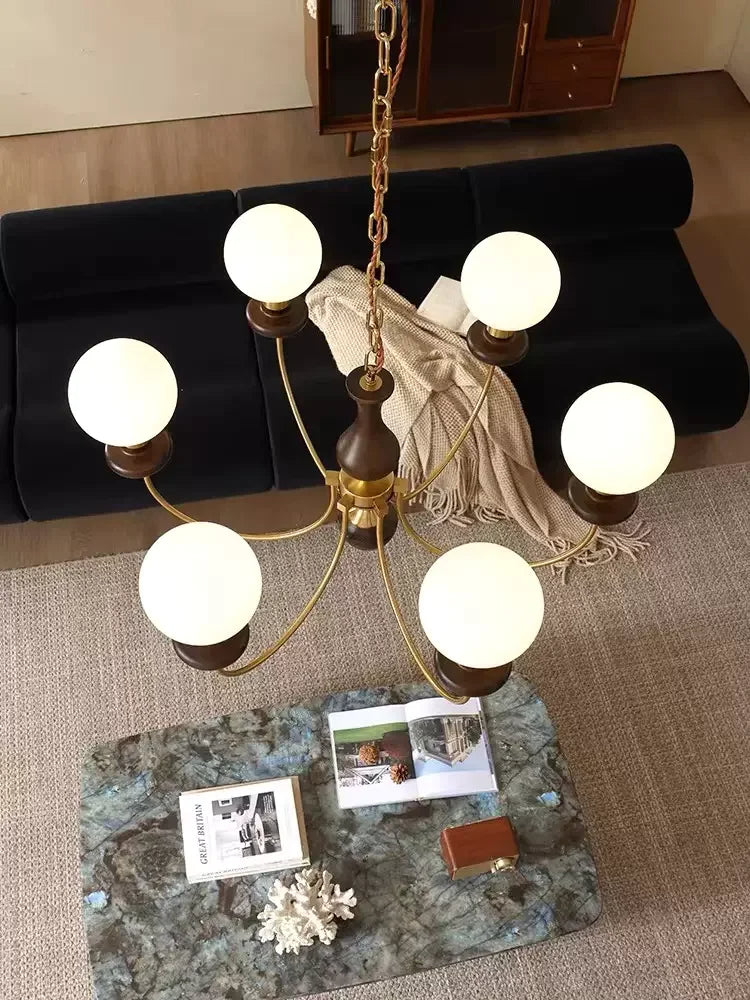 Lustre Vintage Élégant – Éclairage Chic et Raffiné pour Votre Intérieur