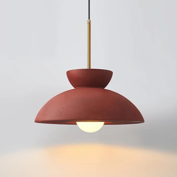 Lampe Pendante Nordic Simple Augustus – Design Minimaliste en Métal et Résine
