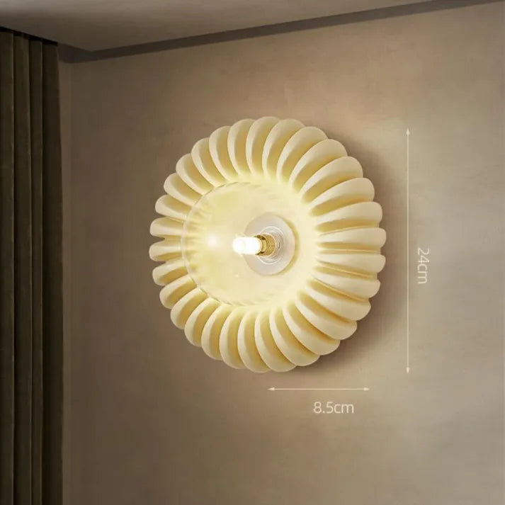 Applique Murale Moderne en Résine - Éclairage Créatif Design Contemporain