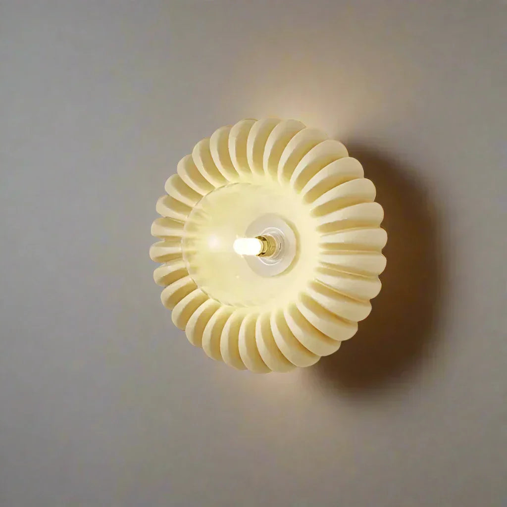 Applique Murale Moderne en Résine - Éclairage Créatif Design Contemporain