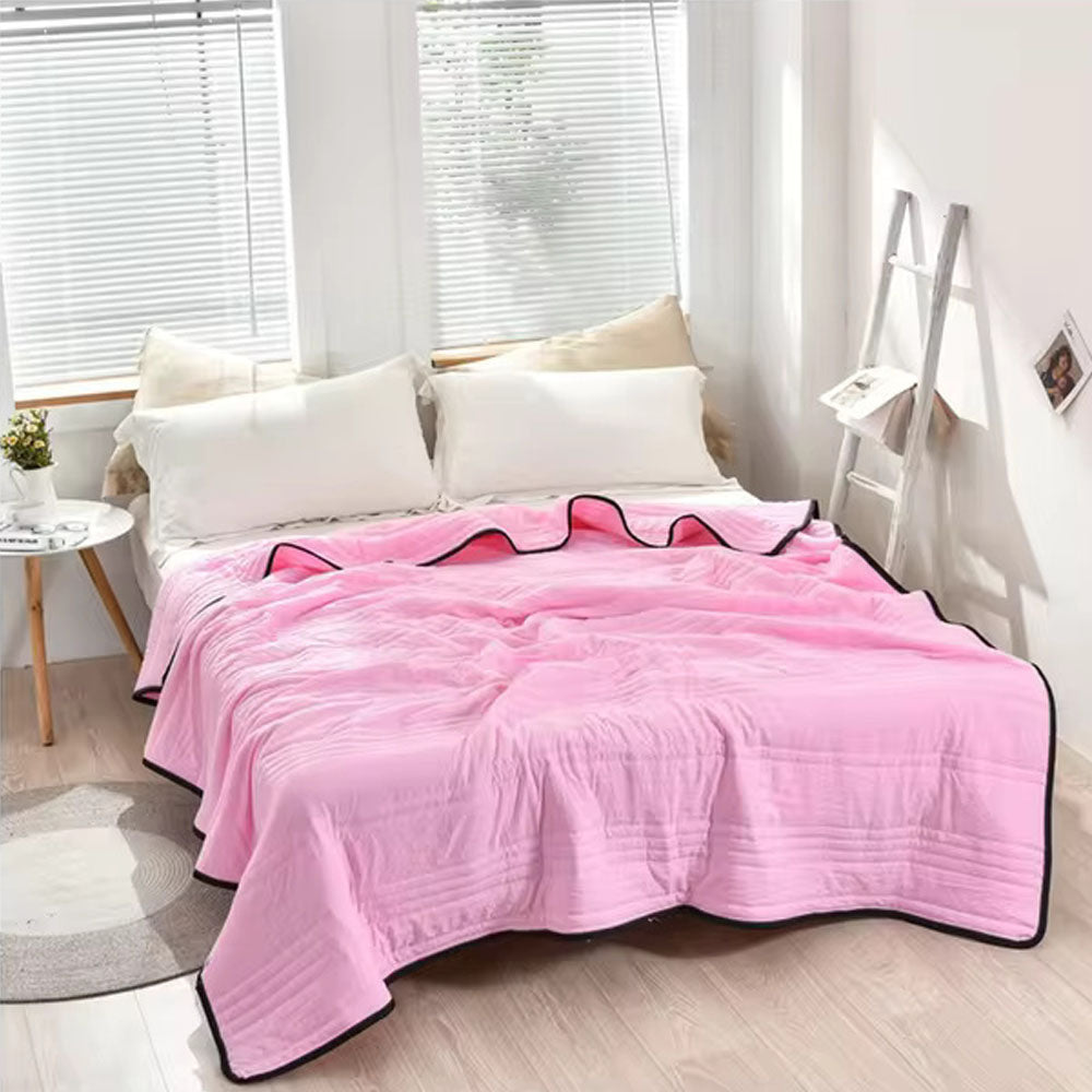 Couverture Rafraîchissante - Idéale pour les Nuits Chaudes et Confortables