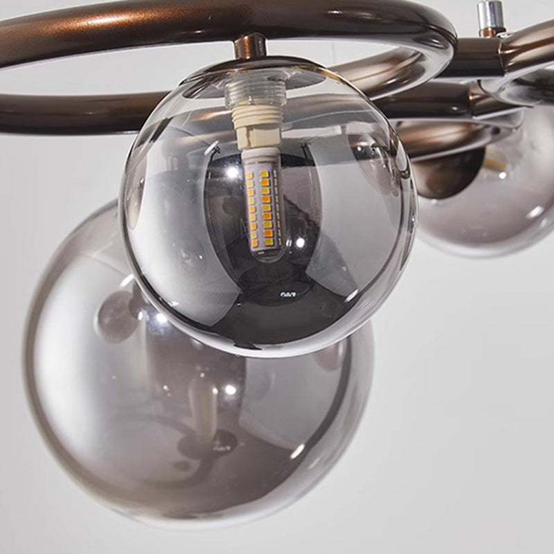 Suspension Moderne à 3 Anneaux LED - Lampe de Salle à Manger Dimmable et Élégante