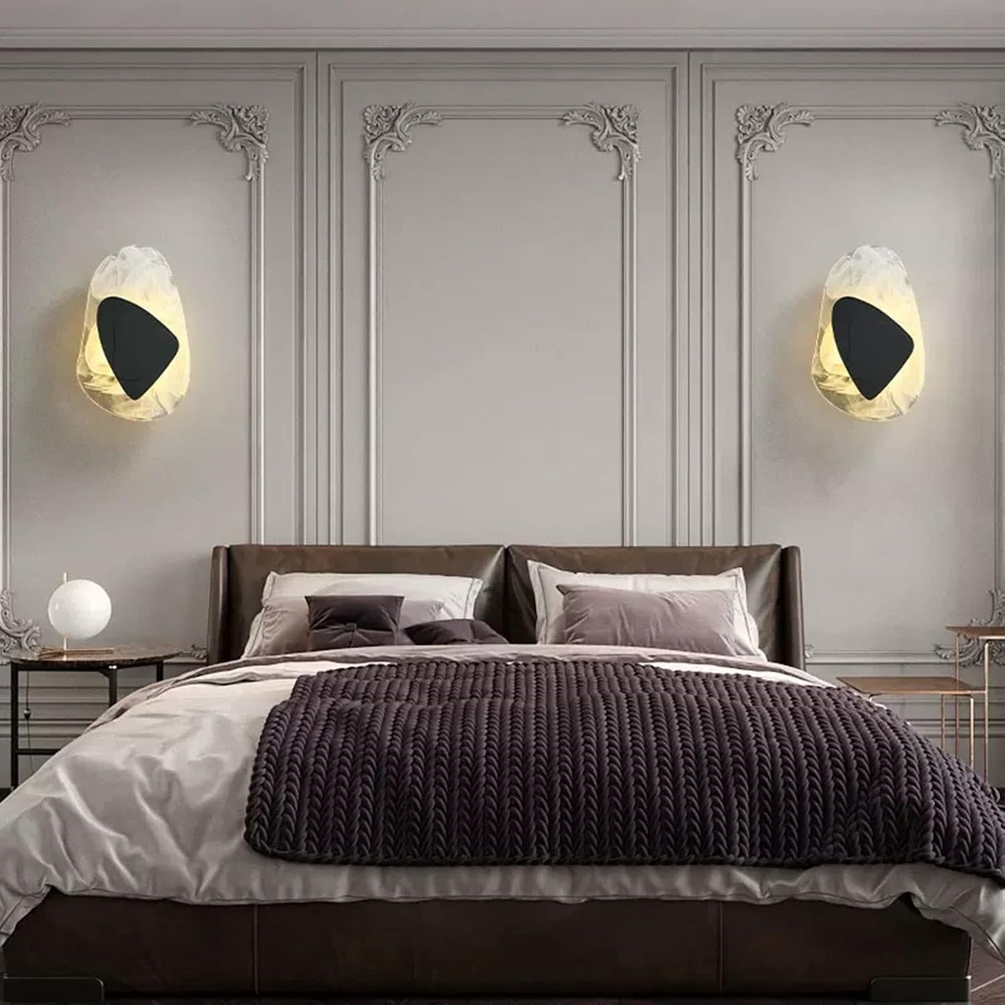 Applique Murale LED Moderne en Verre – Design Élégant et Minimaliste pour Intérieur