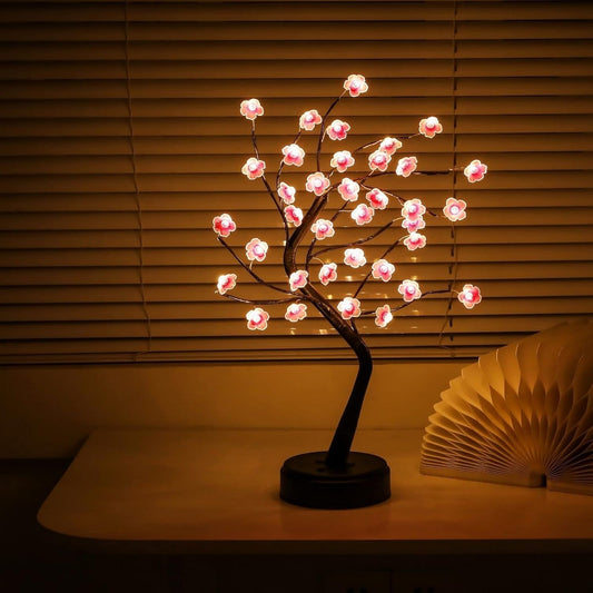 Lampe Bonsai LED Fleur de Cerisier