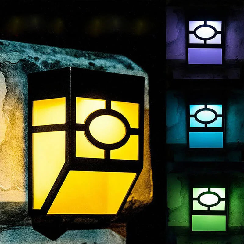 Lumière Solaire LED Murale – Éclairage Extérieur Élégant et Résistant aux Intempéries