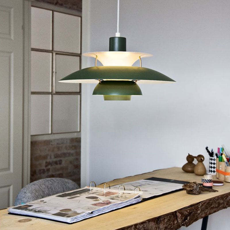 Lampe LED Suspendue Morandi – Design Moderne en Métal Coloré