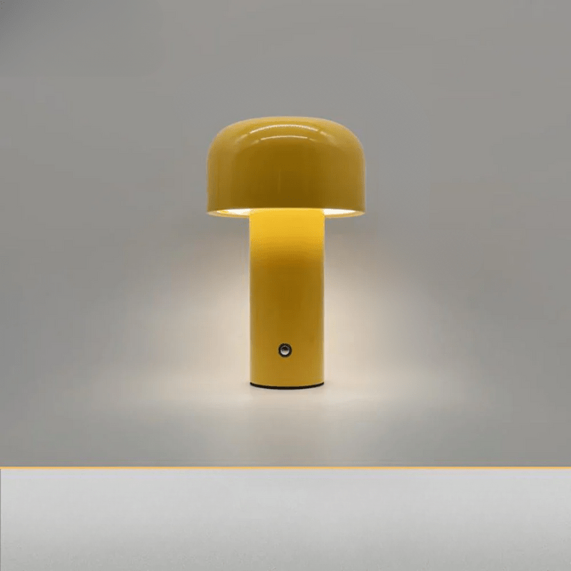 Lampe de Table MushroomGlow – Design Champignon & Éclairage Sans Fil