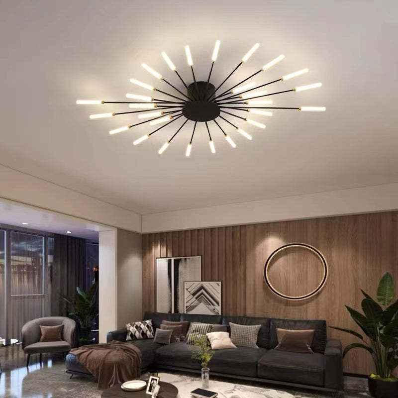 Suspension ASTRALIS Nordic New Fireworks – Lustre Moderne et Minimaliste pour Salon