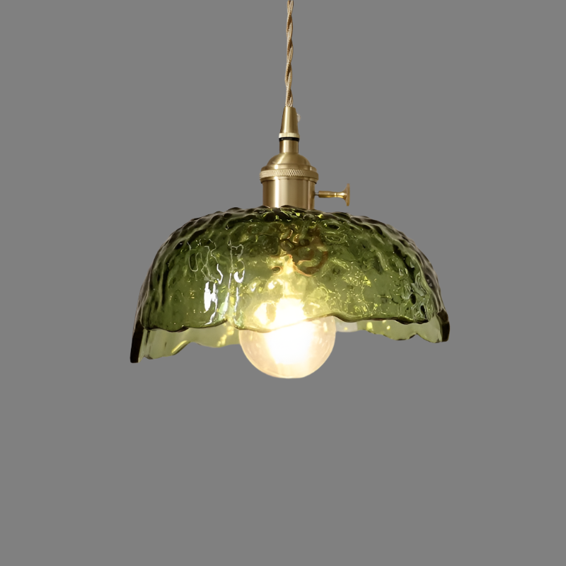 Lampe Pendante en Verre et Laiton – Éclairage Moderne et Élégant pour Chaque Intérieur