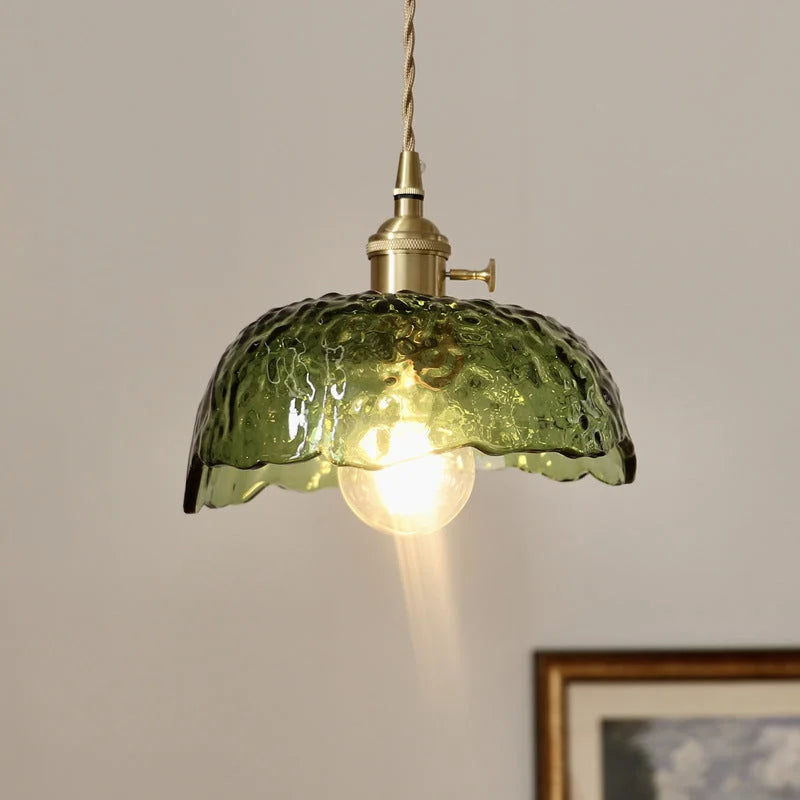 Lampe Pendante en Verre et Laiton – Éclairage Moderne et Élégant pour Chaque Intérieur