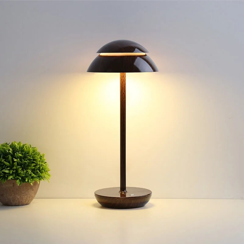 Luminous Prestige – Lampe de Table Rechargeable Sans Fil, Design Minimaliste Scandinave, Dimmable LED