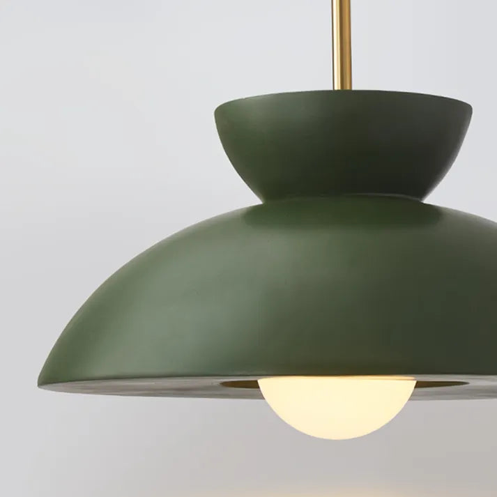 Lampe Pendante Nordic Simple Augustus – Design Minimaliste en Métal et Résine