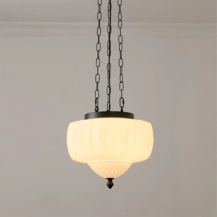 Suspension Minimaliste Blanche Moderne – Élégance Contemporaine