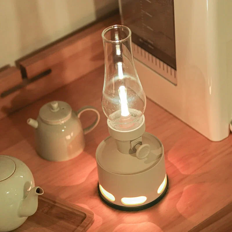 Lampe Vintage LED – Lampe à pétrole rétro avec technologie LED moderne