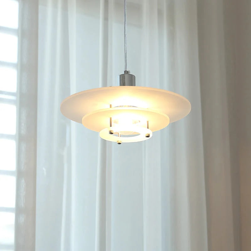 Suspension Moderne "UFO" en Acrylique - Design Contemporain et Élégant