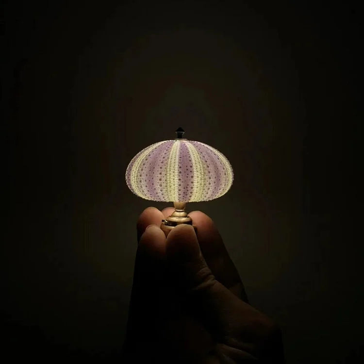 Lampe de Nuit DIY Oursin – Créativité Pratique et Ambiance Vintage