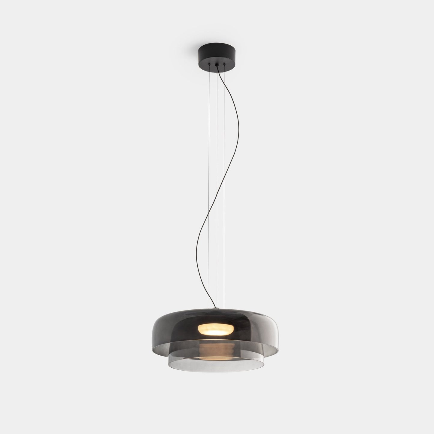Suspension Moderne en Métal et Verre - Lampe Élégante pour Cuisine et Salle à Manger