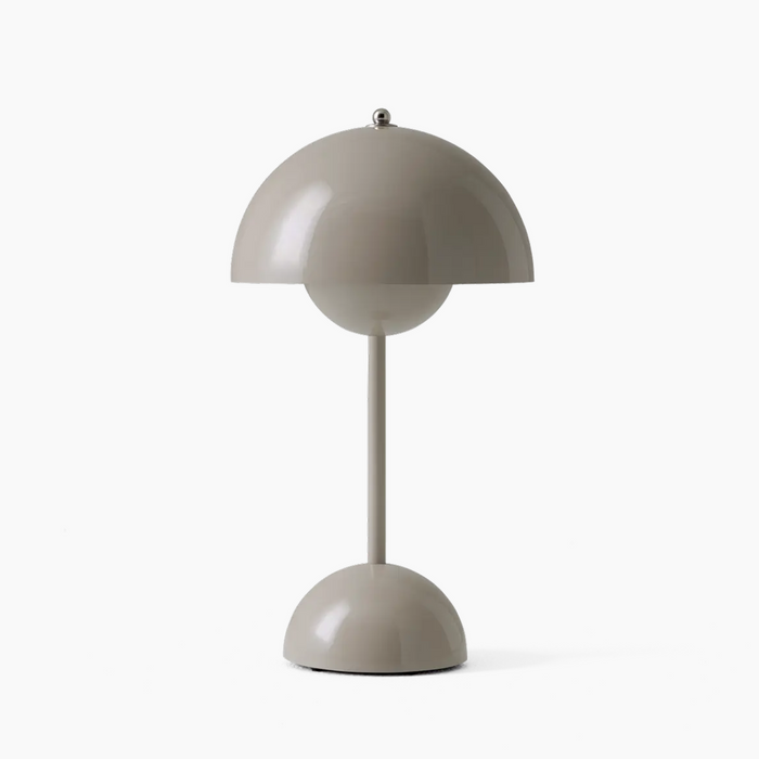Lampe de Table AuroraGlo - Design Élegant et Sans Fil, Dimmable, Par Verner Panton