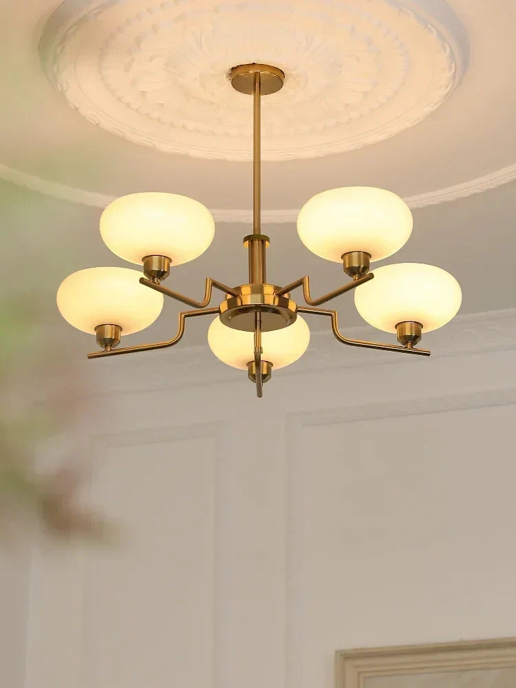 Lampe Plafonnier Bauhaus Médiéval – Lustre Élégant au Design Moderne et Rétro Nordique