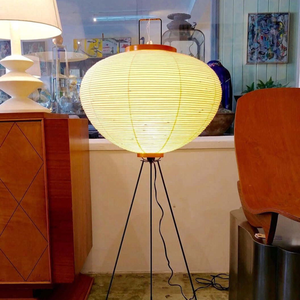 Lampadaire en Papier de Riz - Élégance Minimaliste pour Salon et Chambre