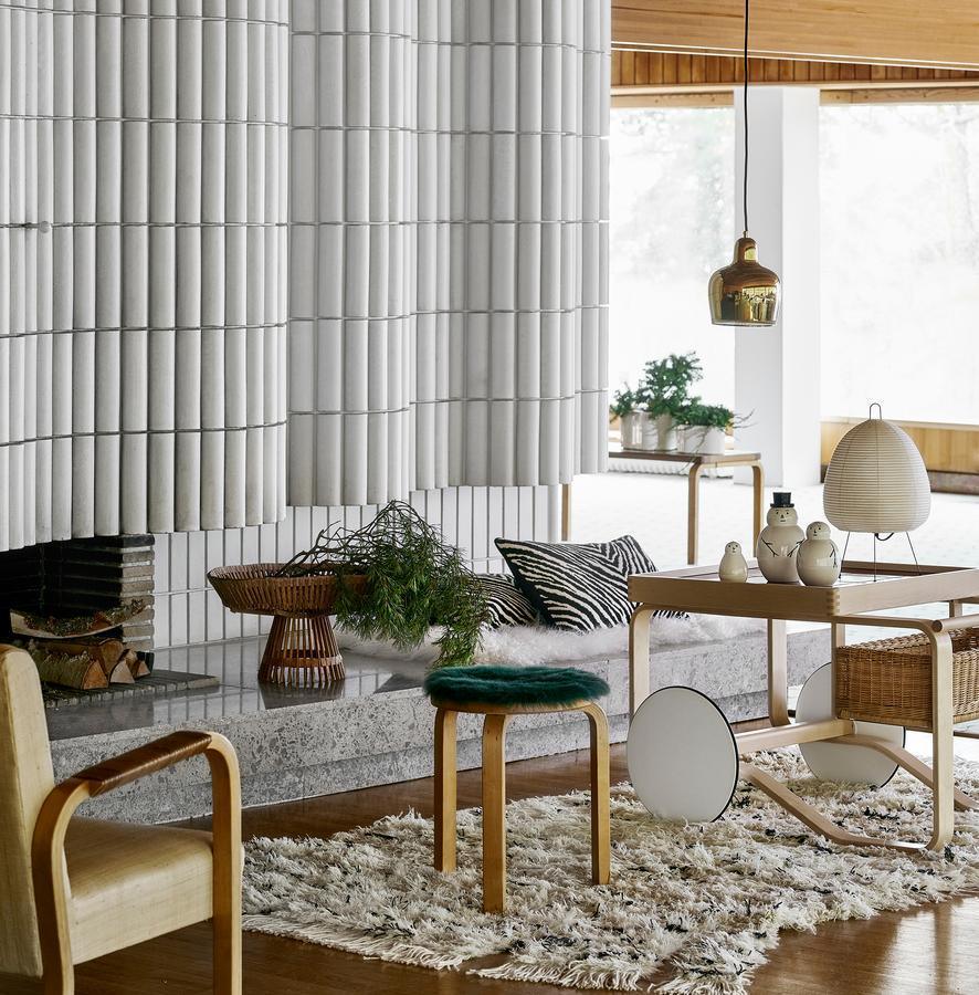 Lampe de Table Akari – Design Inspiré du Japon avec Papier de Murier et Métal