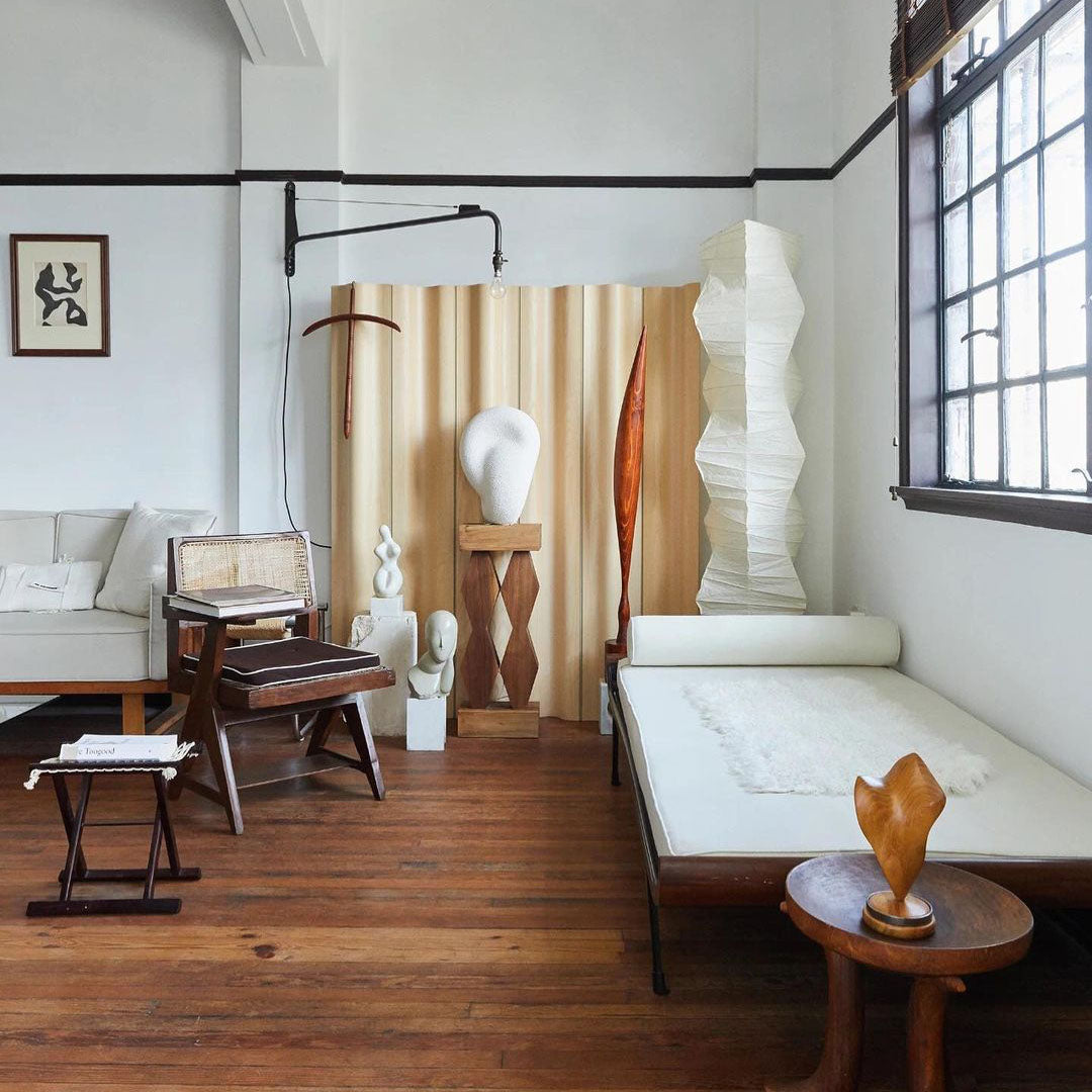 Lampadaire en Papier de Riz - Élégance Minimaliste pour Salon et Chambre