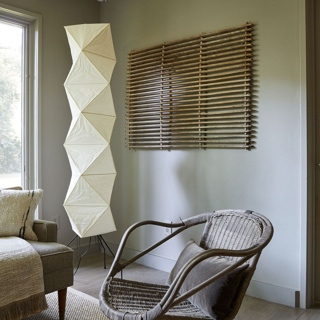 Lampadaire en Papier de Riz - Élégance Minimaliste pour Salon et Chambre