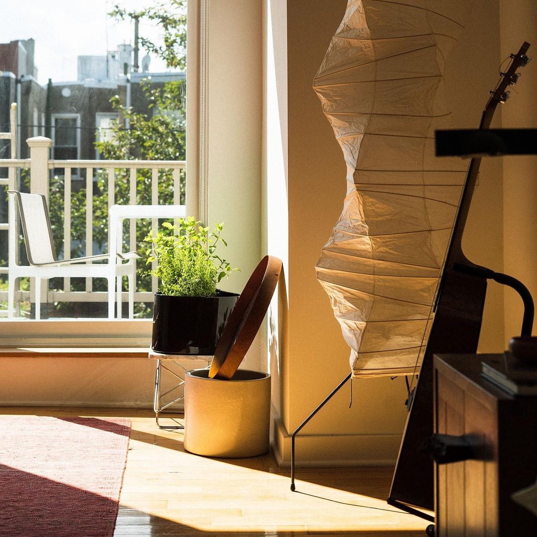 Lampadaire en Papier de Riz - Élégance Minimaliste pour Salon et Chambre