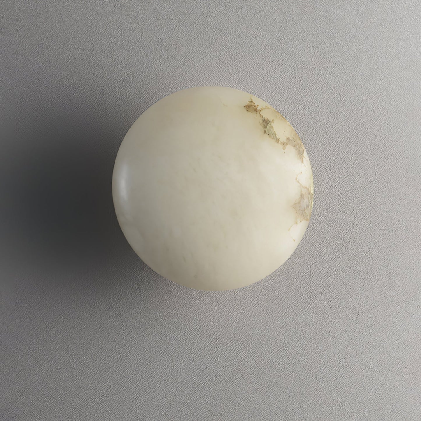 Lampe Plafonnier Oval en Albâtre – Éclairage LED Élégant en Métal et Albâtre