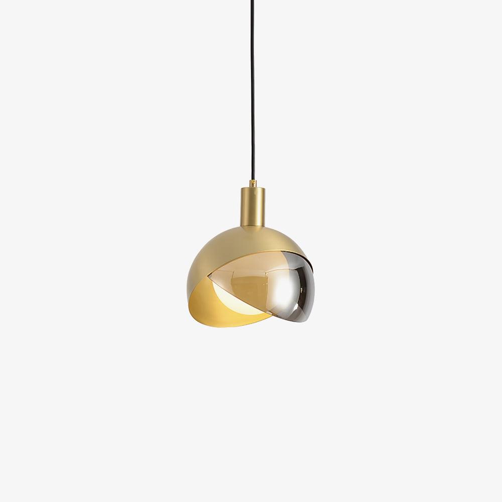 Suspension Moderne - Lampe Minimaliste en Métal et Verre, Design Urbain