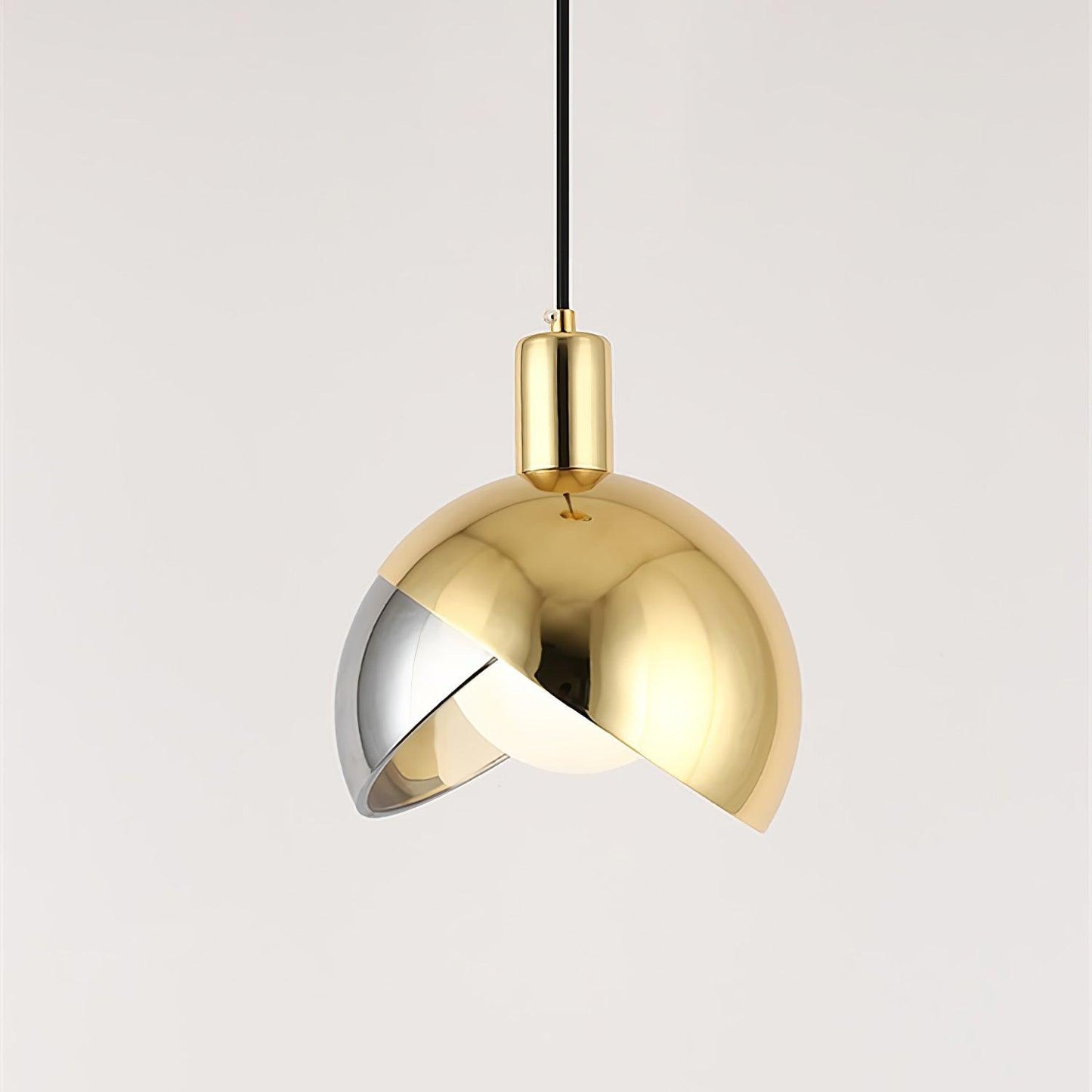 Suspension Moderne - Lampe Minimaliste en Métal et Verre, Design Urbain