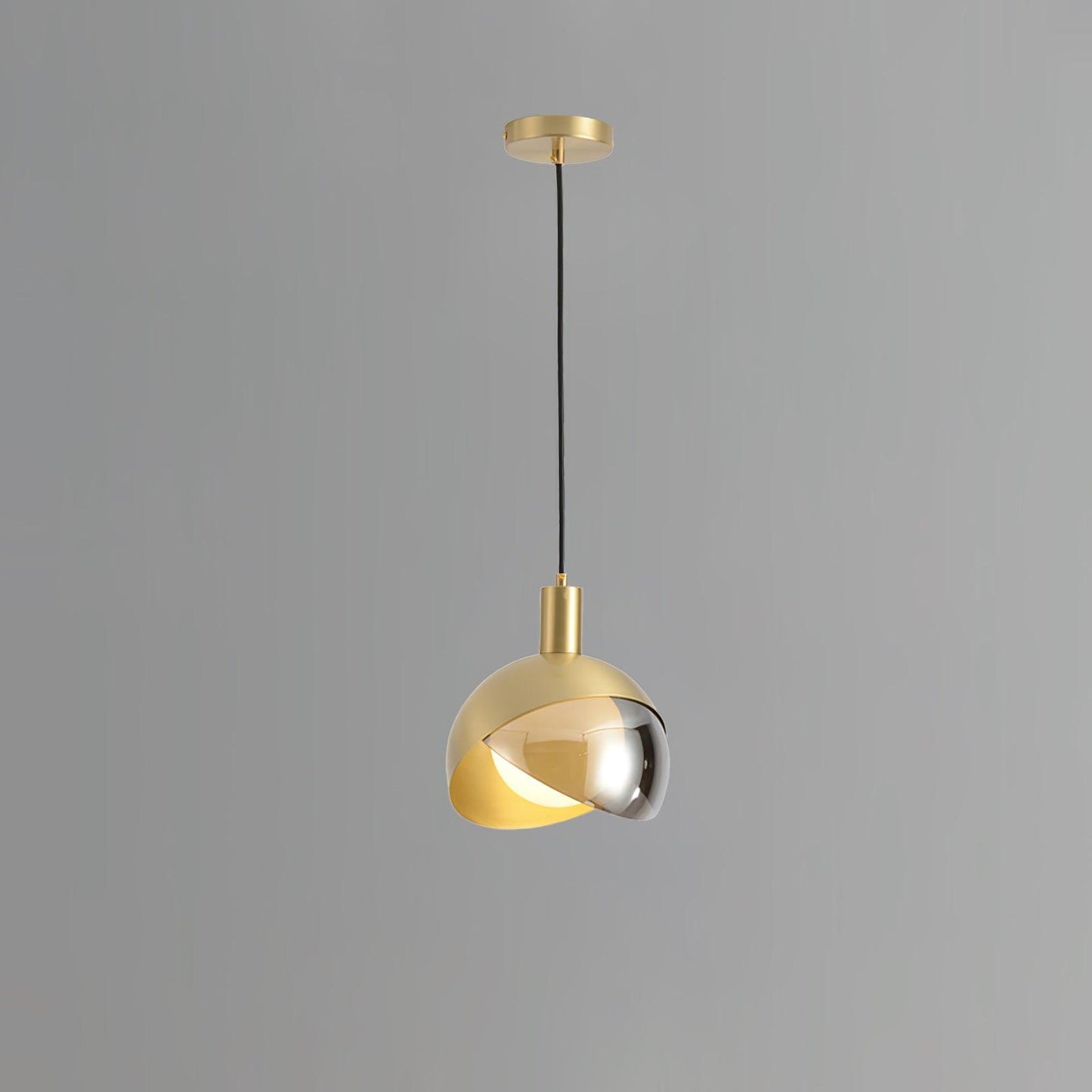 Suspension Moderne - Lampe Minimaliste en Métal et Verre, Design Urbain