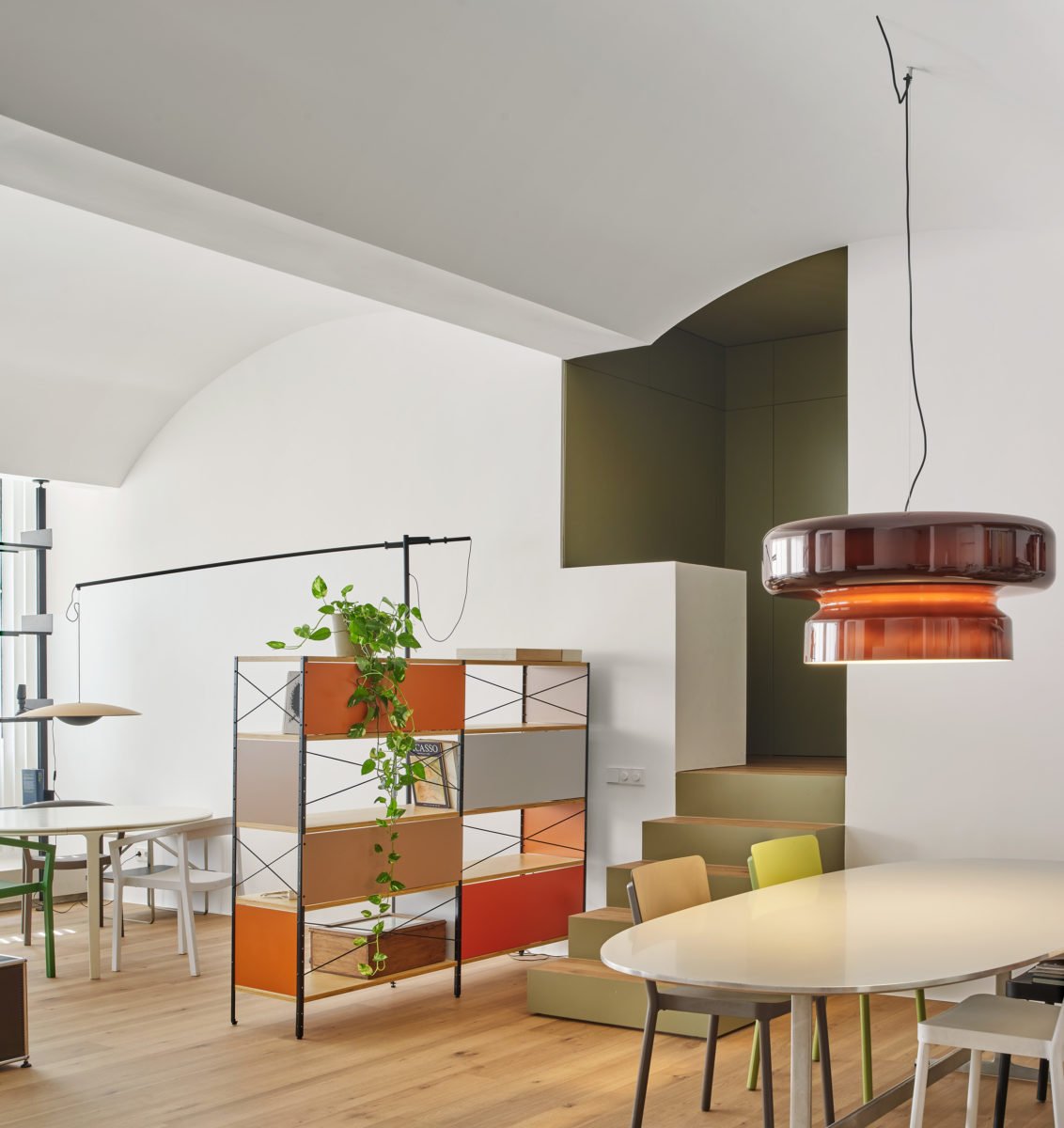 Suspension Bohemia - Lampe en Verre Soufflé avec LED Intégrée, Design Organique