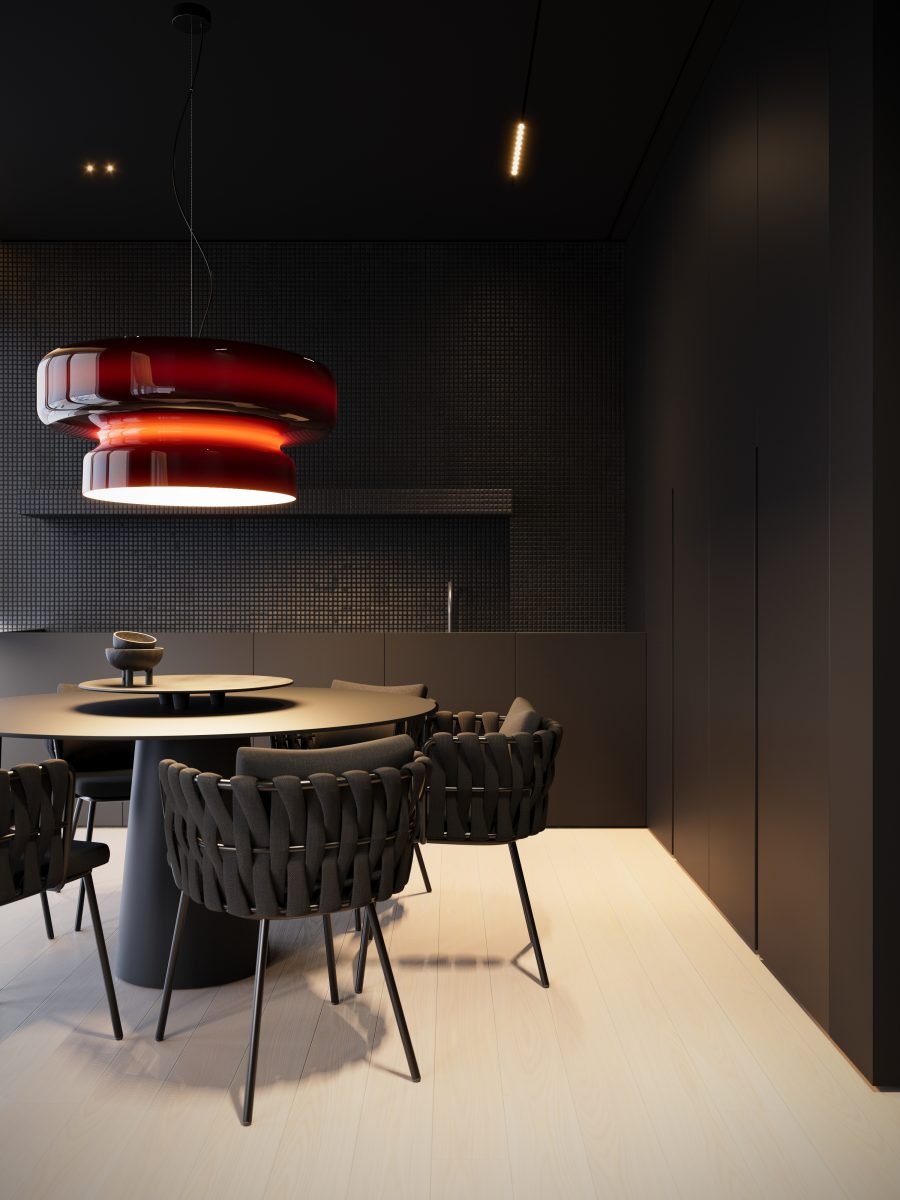 Suspension Bohemia - Lampe en Verre Soufflé avec LED Intégrée, Design Organique