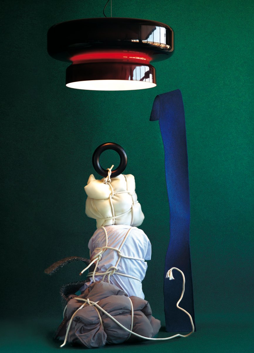 Suspension Bohemia - Lampe en Verre Soufflé avec LED Intégrée, Design Organique