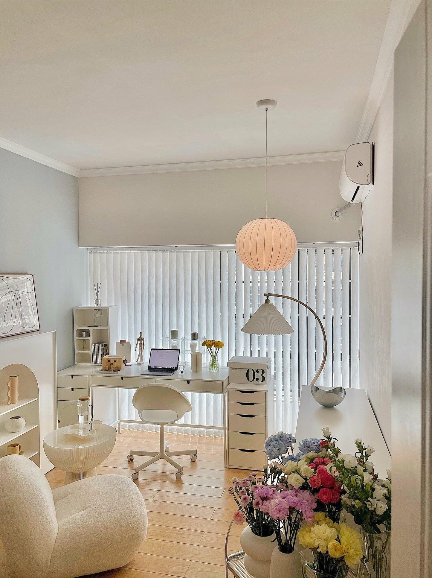 Suspension Nordic en Bois et Acier - Élégance Minimaliste pour Votre Intérieur