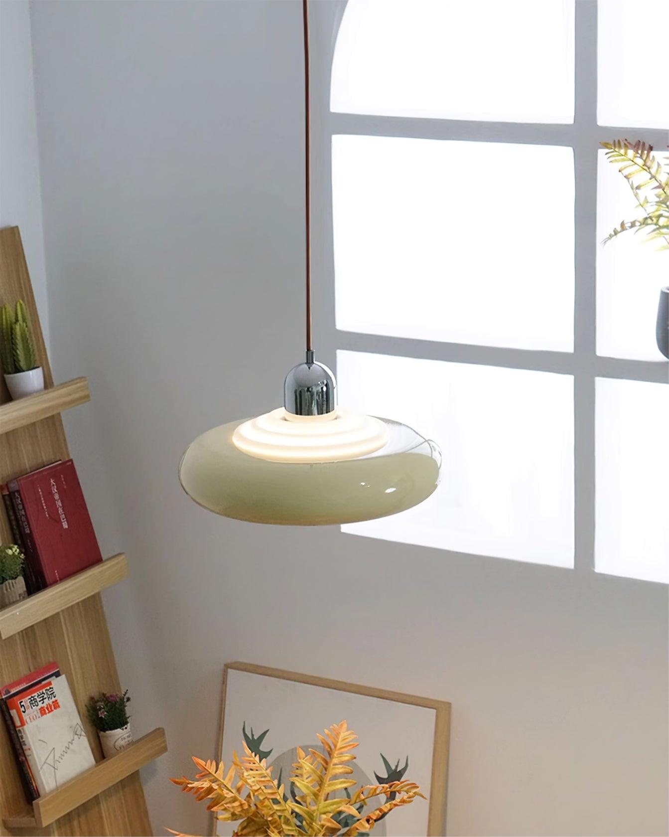 Suspension Moderne en Métal et Acrylique – Élégance Naturelle pour Votre Intérieur