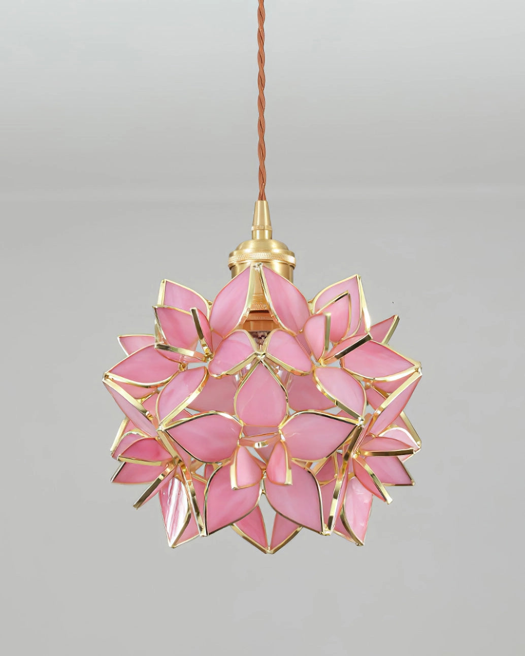 Suspension Capiz en Coquillage - Élégante Lampe en Métal et Verre pour Salon et Salle à Manger