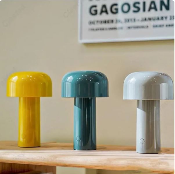 Lampe de Table Cordless Italian Mushroom – Élégance Moderne et Pratique