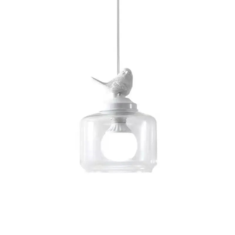 Suspension Élégante à Motif Oiseau – Design Naturel et Moderne