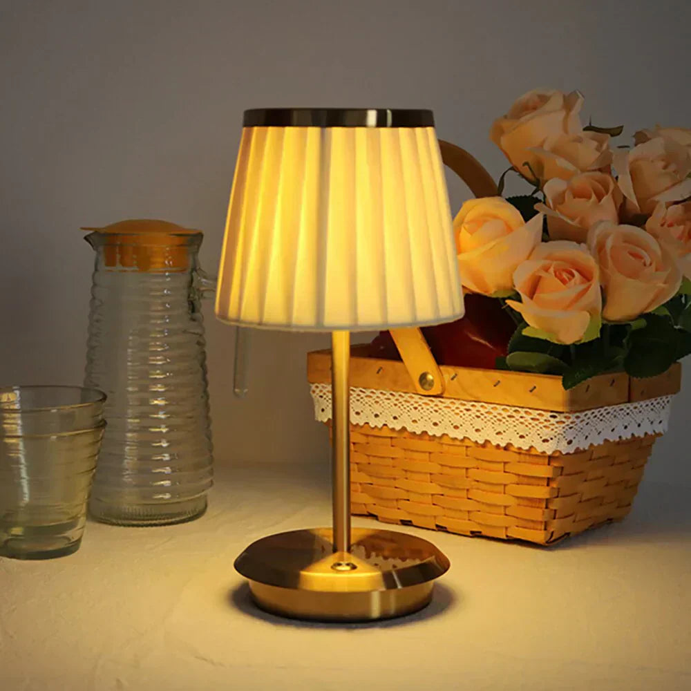 Lampe de Table Élégance Classique – Lumière LED avec Contrôle Tactile et Design Raffiné