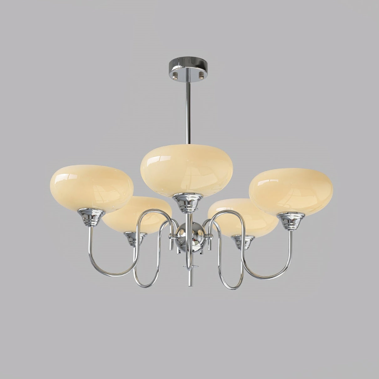 Chandelier Luxe en Verre et Métal – Élégance et Raffinement pour Votre Intérieur