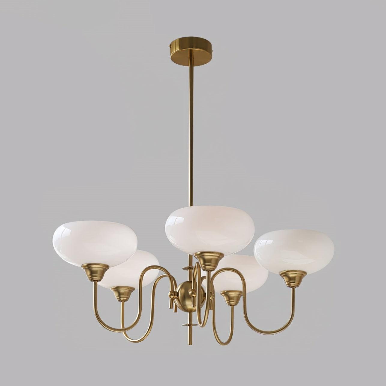 Chandelier Luxe en Verre et Métal – Élégance et Raffinement pour Votre Intérieur
