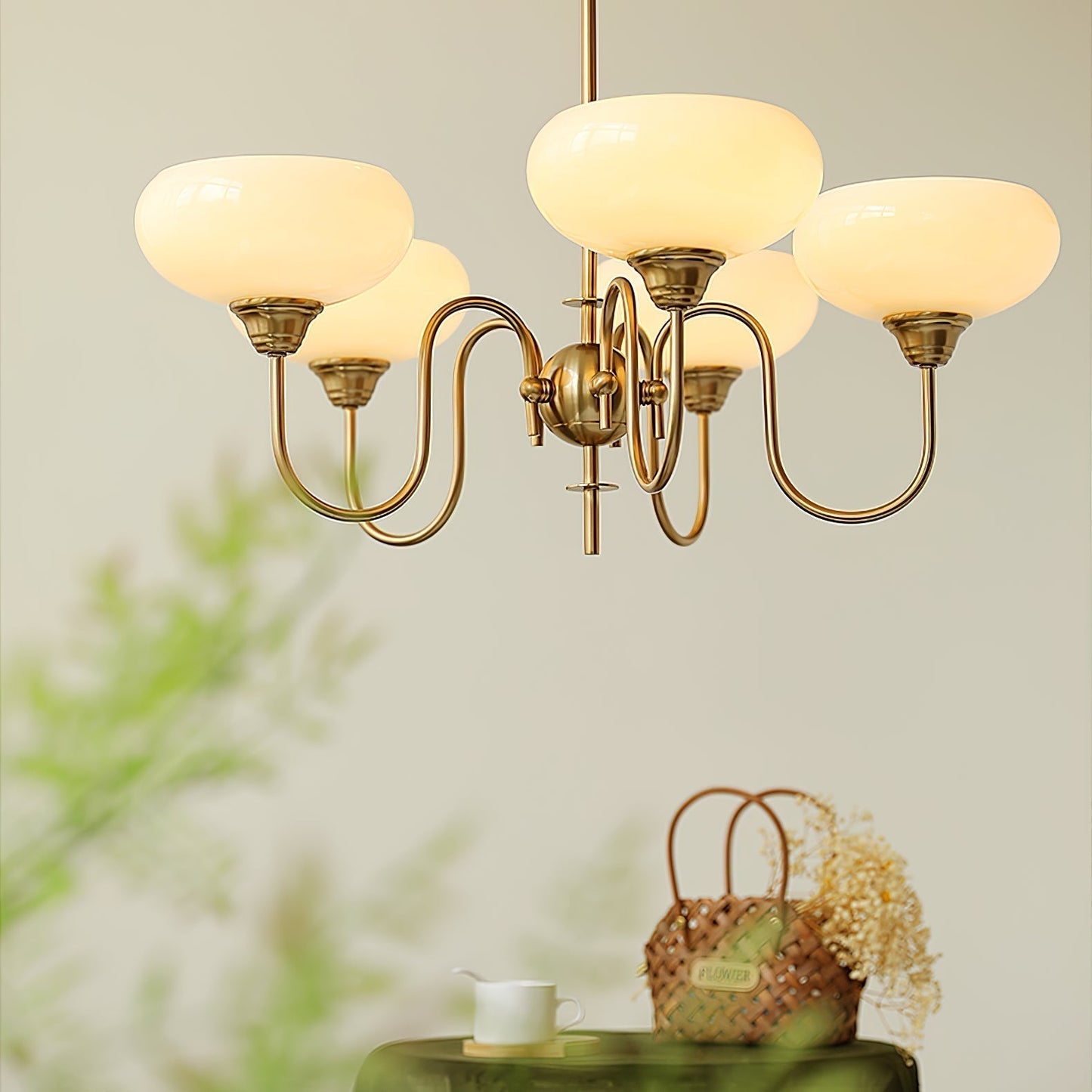 Chandelier Luxe en Verre et Métal – Élégance et Raffinement pour Votre Intérieur